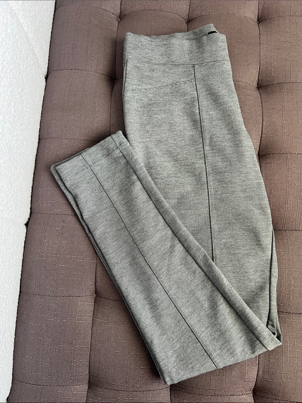 Mossimo Heather Gray Ponte Stretch Knit Leggings ~ small